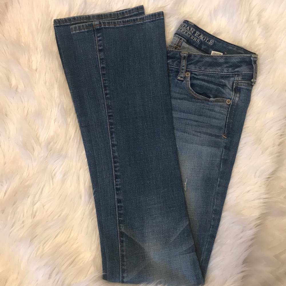 American eagle skinny kick jeans